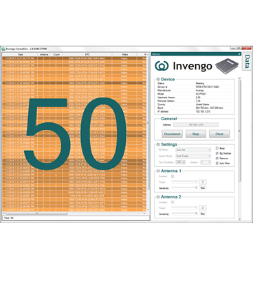 Picture of Invengo ConneXion Software